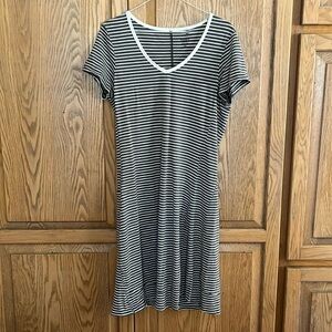 Toad&Co Marley Short Sleeve Striped Dress